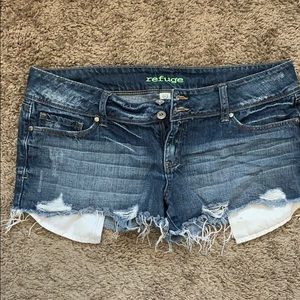 Refuge jean cut off shorts